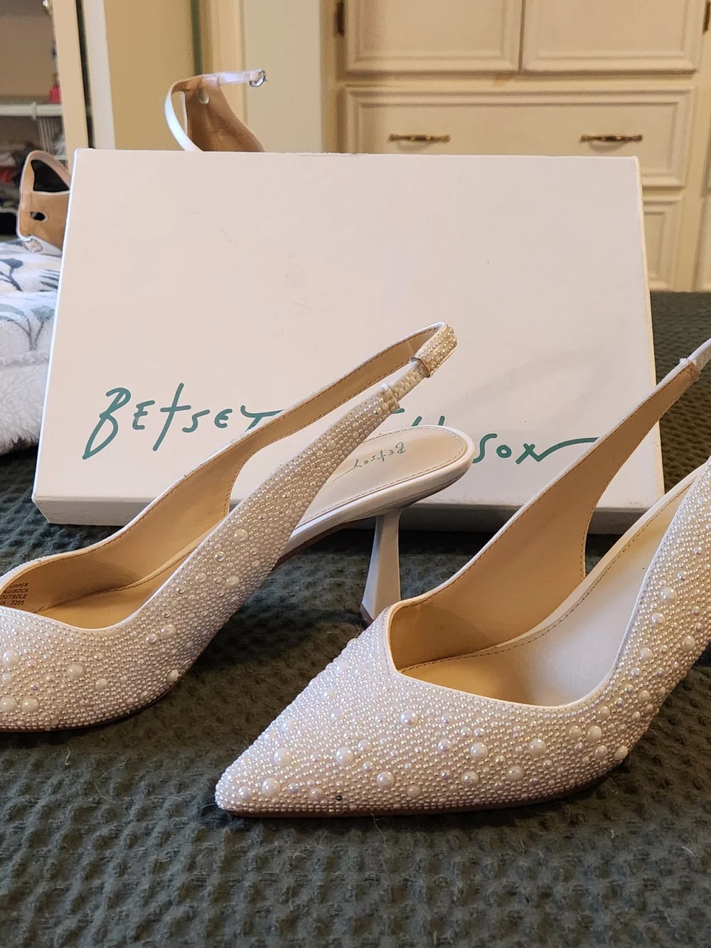 Betsey Johnson elegant pearl
